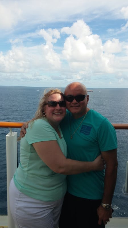 Miami, Florida - We made our shirts before sailing...Cruise Like a Norwegian!