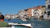 Water taxi in Venice, Italy