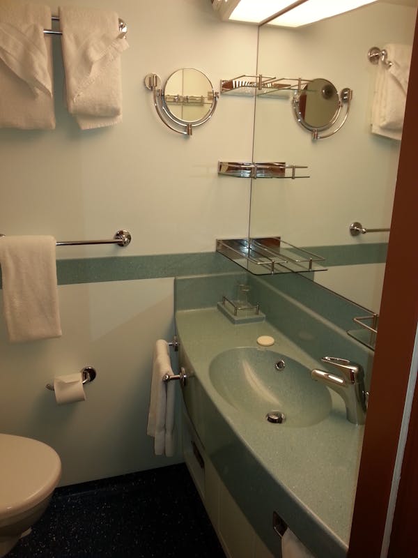 Carnival Dream cabin 1268 - one of the bathrooms