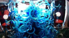 Chihuly glass sculpture in Lobby