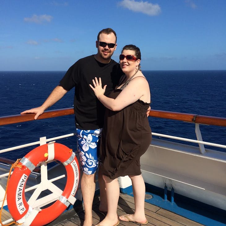 Randy & Jessica Frazer Honeymoon Cruise - Carnival Victory