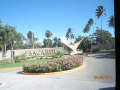 San Juan, Puerto Rico - Entrance to the Bacardi Rum Factory