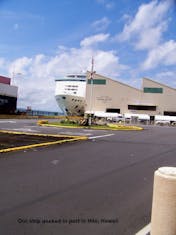 Hilo, Hawaii - The ship in dock in Hilo