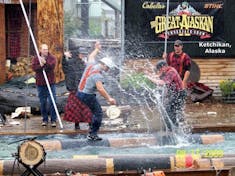 Lumberjack Show in Ketchikan