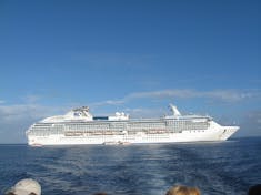 Our Coral Princess on tender day 