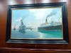 I loved all the nautical paintings