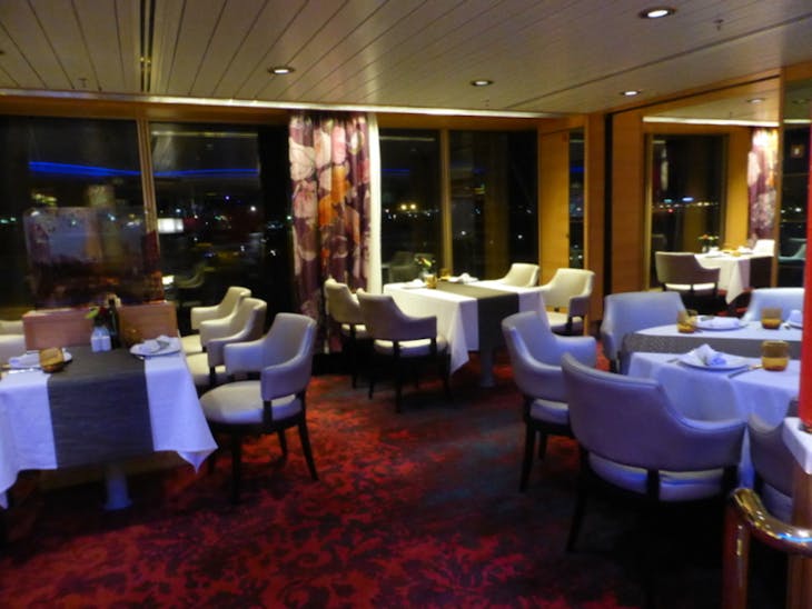 Inside the Canaletto Specialty Restaurant - Lido Deck 8 - Amsterdam