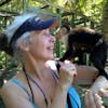 Visit with the Monkeys; Roatan, Honduras