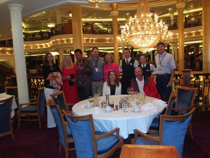 Our group with our wonderful Dining Staff - Freedom of the Seas