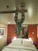 A towel monkey joined us for our last night on board