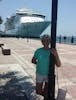 Key West with ship in background