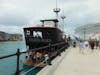 "Pirate Ship" alongside Dockyard pier with Plank to jump off of