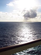 lovely sea view from balcony cabin 1236 - Freedom of the Seas