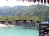 view from private cabana over the water in Labadee