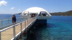 We did a helmet dive at this facility in St Thomas. 