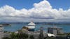 Our ship from the old Spanish fort in San Juan, Puerto Rico.