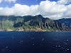 Napoli coast on Kauai from our balcony