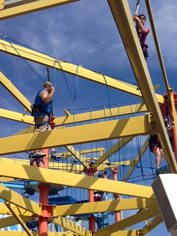 Ropes course - Norwegian Breakaway