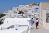 Santorini promenade