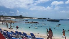 beach at great stirrup cay