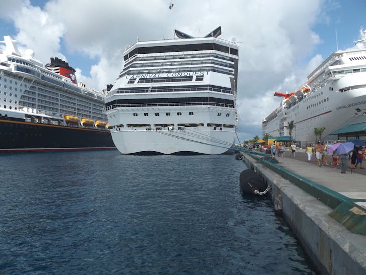 Nassau, Bahamas - Conquest docked at Nassau