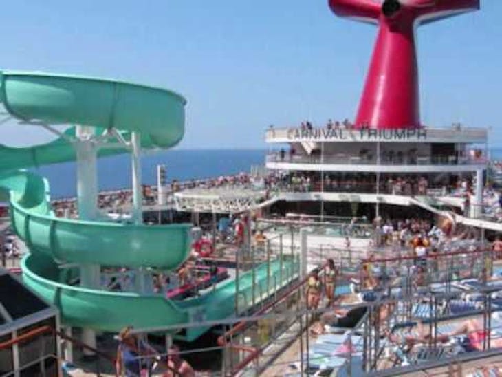 great afternoons on deck - Carnival Triumph
