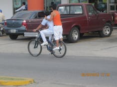 Cozumel, Mexico - Hitching a ride in Cozumel