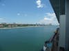 Side view of the balcony stateroom 8446