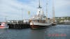 Whale watch boat in Akureyri,Iceland