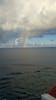 rainbow at sea 