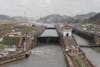 Entering a lock, Panama Canal