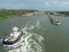 Exiting the final lock, Panama Canal