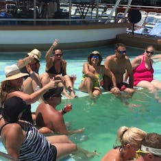 Nassau, Bahamas - the gang on our annual summer getaway!