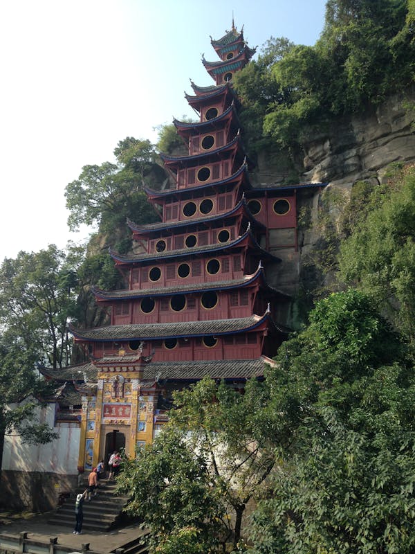 Shibaozhai, China - Shibaozhai Temple