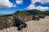 Cannons atop the fortress in St.Kitts