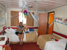 was a nice surprise to have the cabin decorated for my 60th birthday