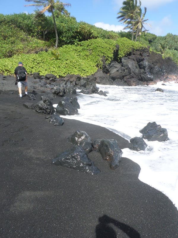 Kahului, Maui - Black Sand Hana