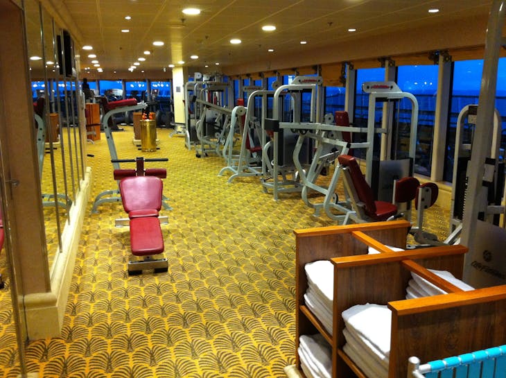 Radiance of the Seas Gym - Radiance of the Seas