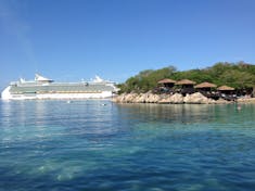 View from Labadee Beach