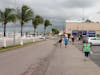 The seaside boulevard of Cozumel
