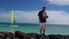 Freeport, Grand Bahama Island - Looks like a fake background in Freeport! Amazing!