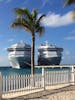 Two of the Carnaval ships, very cool 