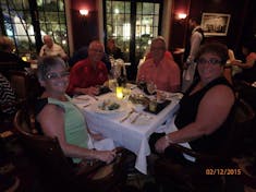 Dining at the Chops Grill Specialty Restaurant