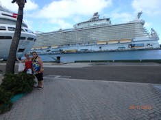 Nassau, Bahamas - In Nassau - view of the ship