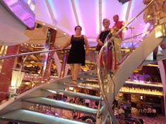 Inside Oasis of the Seas - Staircase