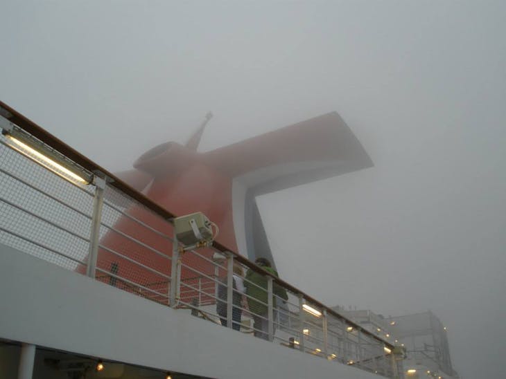 fog on mississippi - Carnival Dream