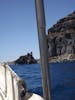 Got a little charter boat in Santorini, it was a blast!