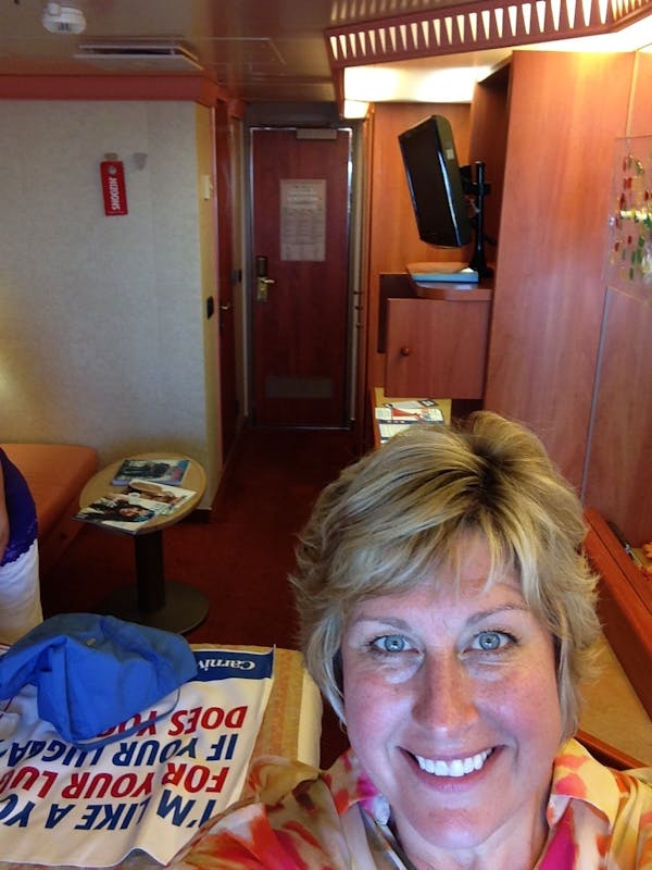 Carnival Liberty cabin 8267 - we made it!