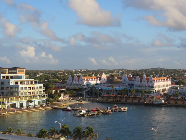 Oranjestad, Aruba - Oranjestad. View form the board