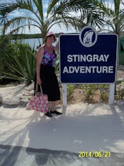 Half Moon Cay, Bahamas (Private Island) - I loved doing this!!!